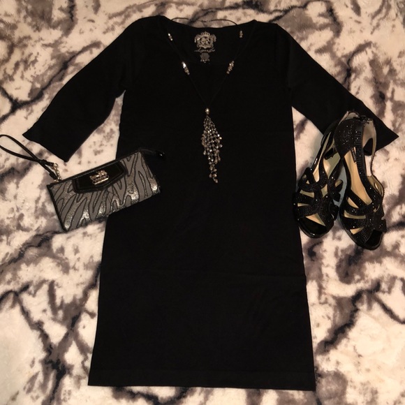 🌟HOST PICK🌟 Classic Black Bodycon Seamless Dress - Picture 2 of 5